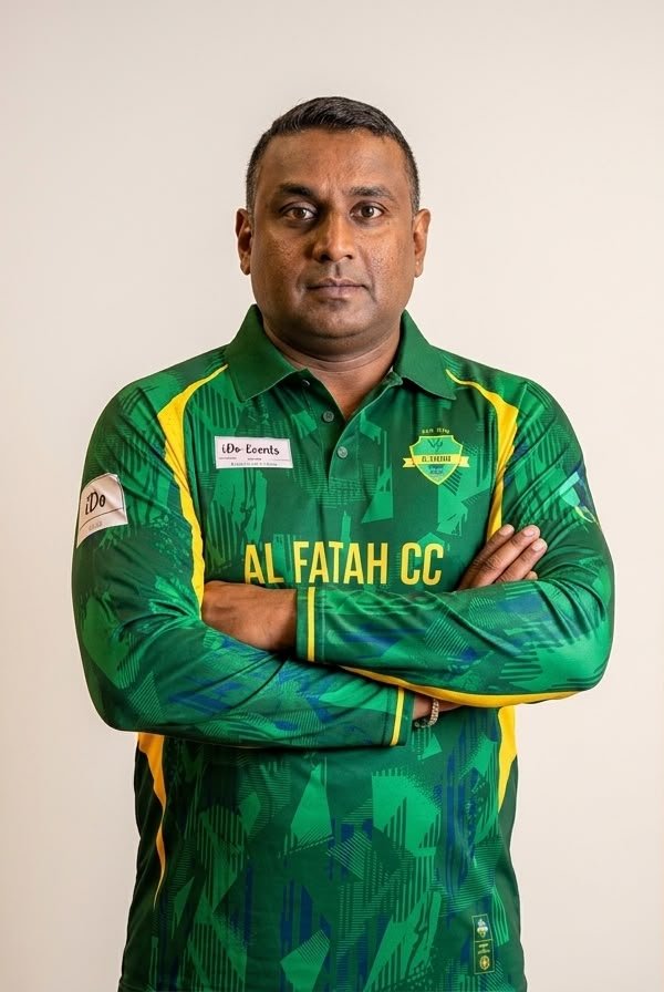 Usman Younas, club mentor at Al Fatah Cricket Club